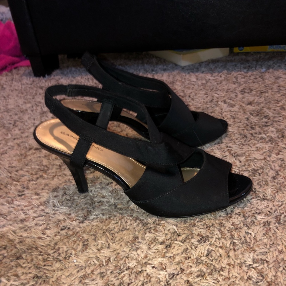 black heels